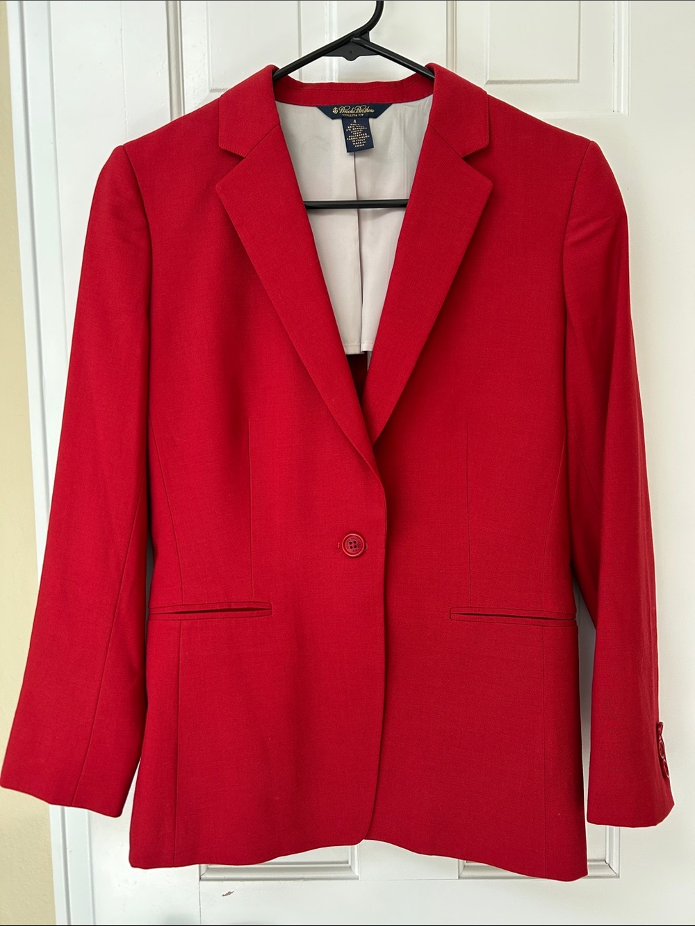 Brooks Brothers Sz 4 Red Blazer